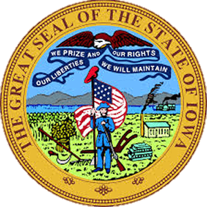 State seal of Iowa